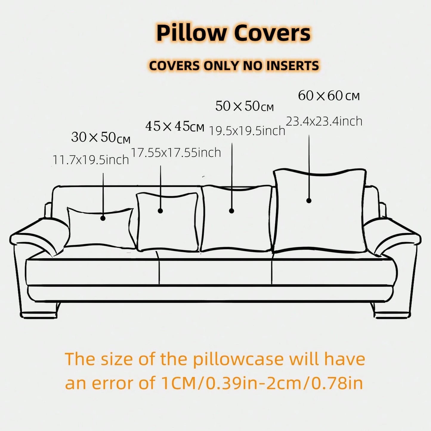 1pc (Pillow Insert Not Included) Faux Linen Rope Trimmed Throw Pillow Cover, Coarse Linen-Like Fabric, Farmhouse Style Suitable For Living Room, Bedroom, Dining Room, Patio, Wedding Decor, Home Soft F