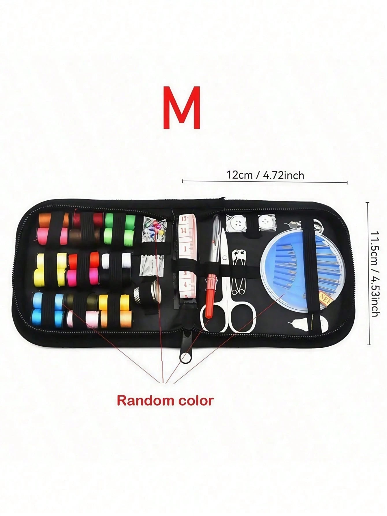 1pc Portable Sewing Kit Household Sewing Tools 10pcs/Set Thread Box Patching Needle Threader Hand Stitching Supplies Valentine DAY, Valentines Wedding, Birthday,,Sewing,Craft Supplies, Craft,Sewing