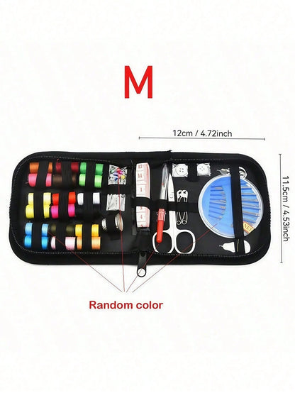 1pc Portable Sewing Kit Household Sewing Tools 10pcs/Set Thread Box Patching Needle Threader Hand Stitching Supplies Valentine DAY, Valentines Wedding, Birthday,,Sewing,Craft Supplies, Craft,Sewing
