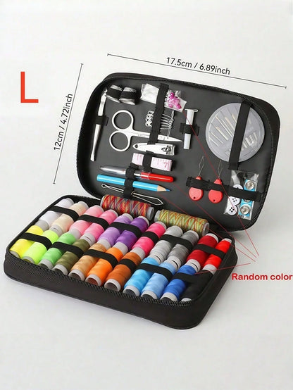 1pc Portable Sewing Kit Household Sewing Tools 10pcs/Set Thread Box Patching Needle Threader Hand Stitching Supplies Valentine DAY, Valentines Wedding, Birthday,,Sewing,Craft Supplies, Craft,Sewing