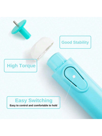 1pc Random Color Quilling Pen Quilling Electric Pen Quilling Roll Pen Electric Quilling Pen Student Hand Tools