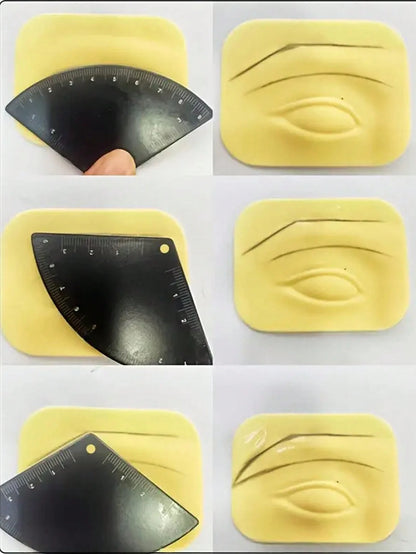 1pc Reusable Eyebrow Shaping Template Kit, Quick Eyebrow Shaping Assist Tool, Eyebrow Stencil, Suitable For Beginners To Professionals, Beauty Tool, Affordable Price, Can Be Used For Room Decor, Vanit
