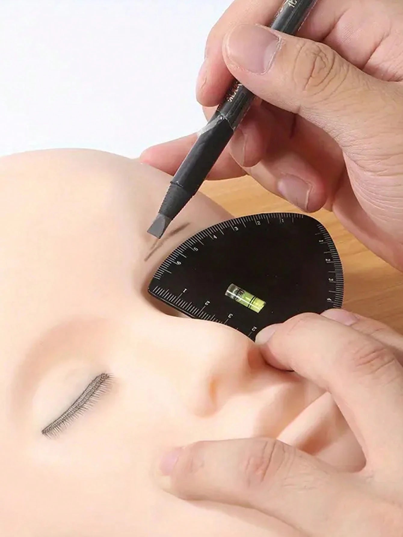 1pc Reusable Eyebrow Shaping Template Kit, Quick Eyebrow Shaping Assist Tool, Eyebrow Stencil, Suitable For Beginners To Professionals, Beauty Tool, Affordable Price, Can Be Used For Room Decor, Vanit