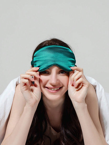 1PC Sleep Mask For Side Sleeper Women Men, Eye Mask For Sleeping Light Blocking, 3D Contoured Cup Sleeping Mask, Soft Breathable Sleep Eye Mask With Adjustable Elastic Strap For Flight Nap,School,Back