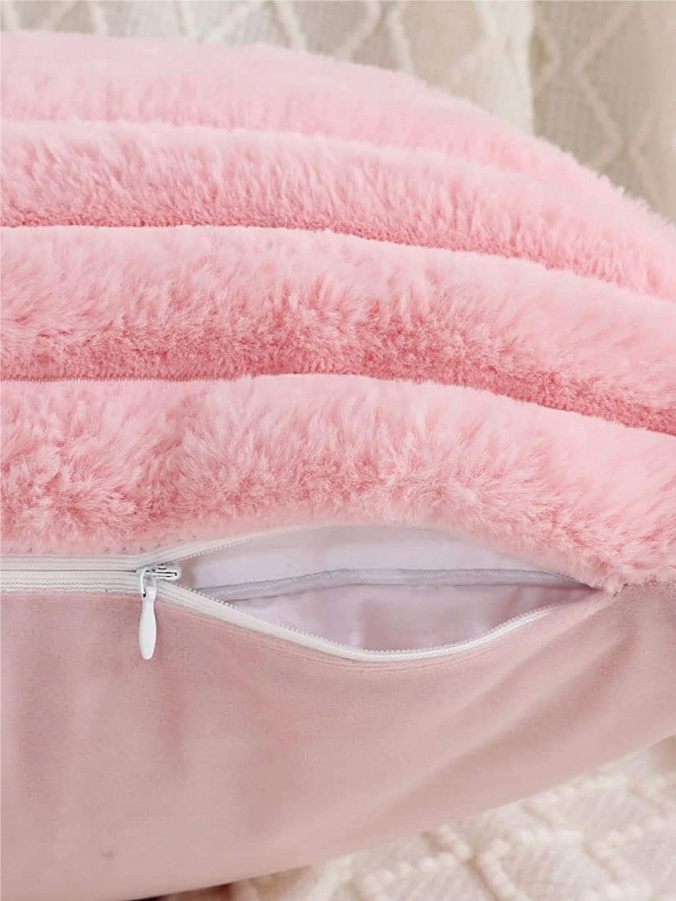 1pc Solid Color Velvet Pillow Cover (Pillow Insert Not Included), Modern Flannel Decorative Throw Pillow Case, Home Decor