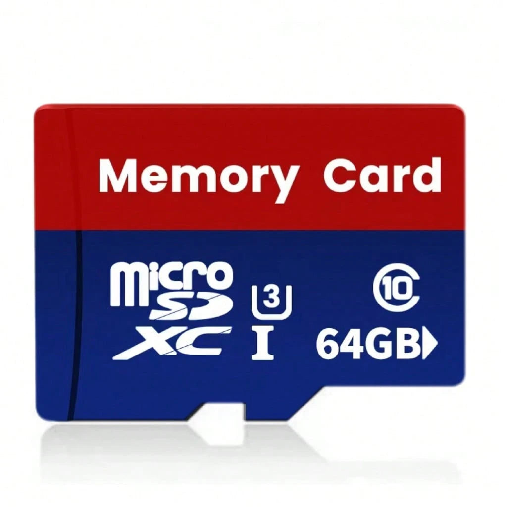 1PC TF Memory Card High Capacity 256GB, 128GB, 64GB, 32GB High-Speed SD Card Compatible With Computers, Digital Cameras, Audio Systems, Dashcams, And Smartphones