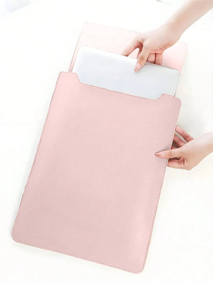 1pc Travel Lightweight Laptop Stand Sleeve Bag, Laptop Cooling Sleeve Bag, Suitable For 13" & 15" Tablets/Laptops, Convenient Office Stand Support