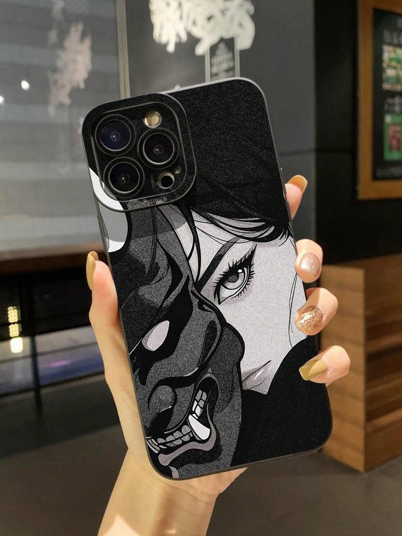 1pc Underwater Girl Camera Shockproof Phone Case Compatible With Apple, Compatible With Galaxy, Compatible With Infinix, Compatible With Redmi, Compatible With OPPO, Compatible With VIVO, Compatible W