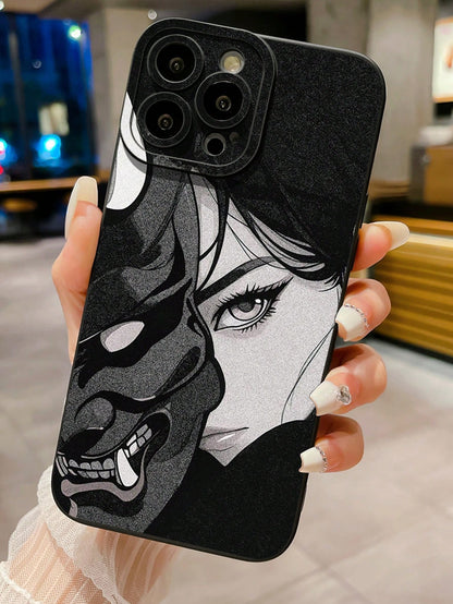 1pc Underwater Girl Camera Shockproof Phone Case Compatible With Apple, Compatible With Galaxy, Compatible With Infinix, Compatible With Redmi, Compatible With OPPO, Compatible With VIVO, Compatible W