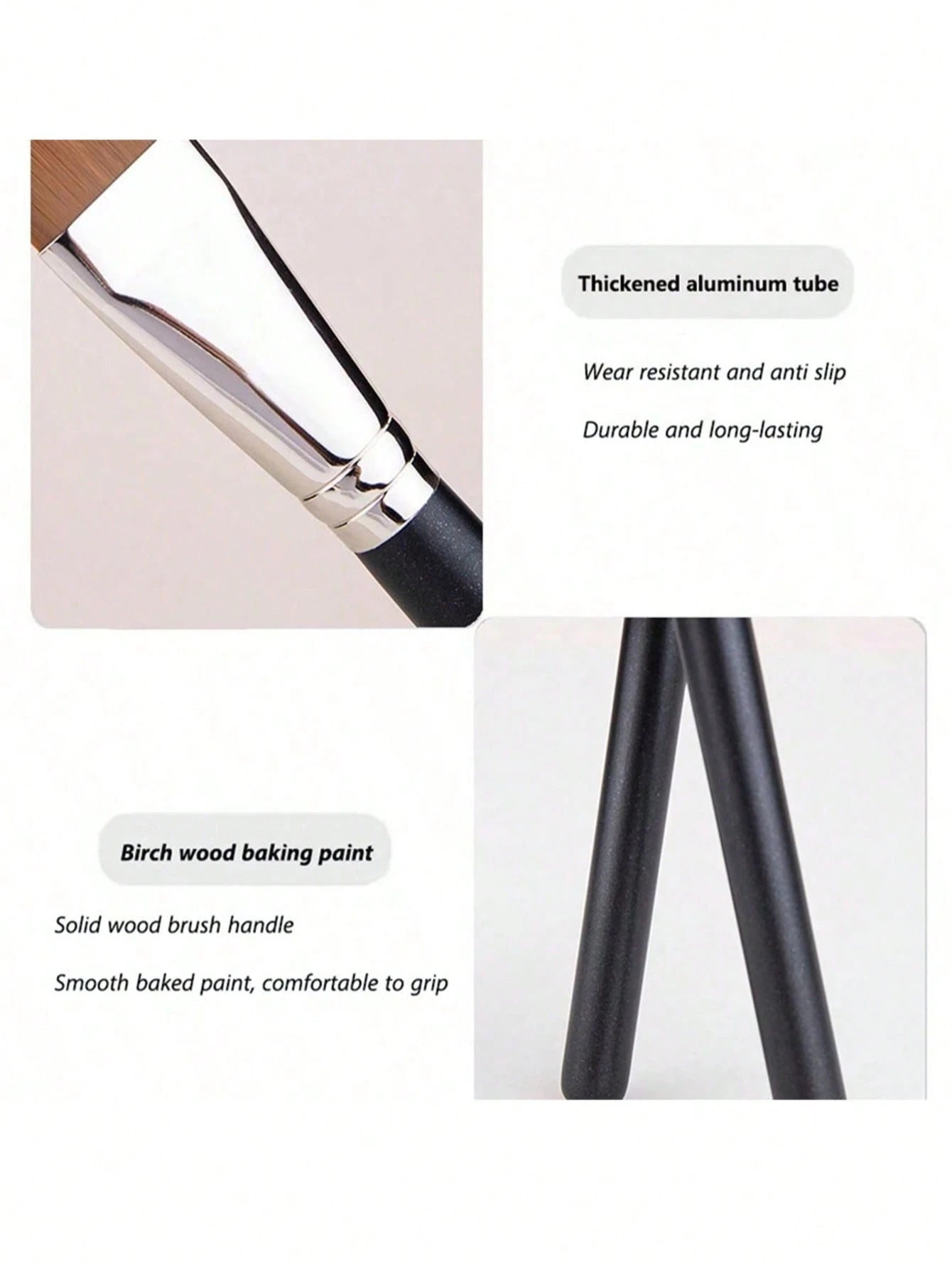 1pc Upgraded DM-191 Flat Circular Ultra-Thin Concealer Foundation Makeup Brushes,For Professional Liquid Foundation And Concealer Contouring Portable Multi-Functional Makeup Brush For Face: Foundation