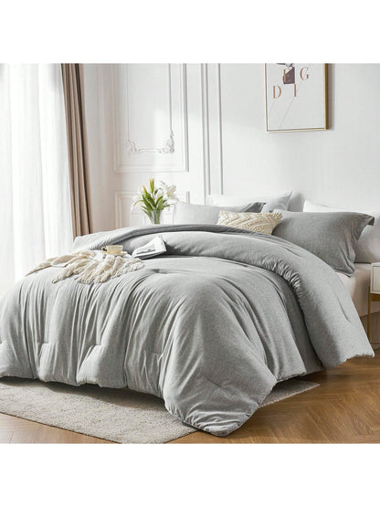 2/3-Piece Soft Luxury Bed Comforter Set Queen, Boho Cationic Dyeing Breathable Fluffy Bed Sets With 1 Comforter And 1 Or 2 Pillow Shams For All Season, Bedding Set, Room Decor, Bedroom Decor, Ideal
