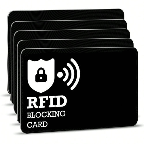 2/4 Pcs RFID Blocking Cards- Durable And Portable Design To Protect Your Credit/Debit Cards- Minimalist Style, Suitable For Daily Use, Anniversary Gift, Fun Gift, Small Gift, Gift Idea