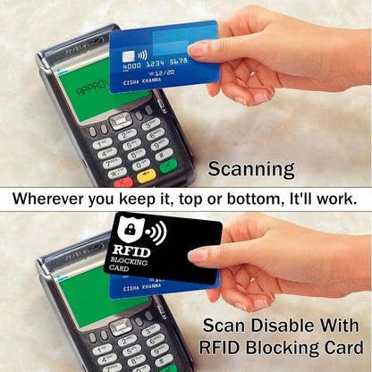 2/4 Pcs RFID Blocking Cards- Durable And Portable Design To Protect Your Credit/Debit Cards- Minimalist Style, Suitable For Daily Use, Anniversary Gift, Fun Gift, Small Gift, Gift Idea