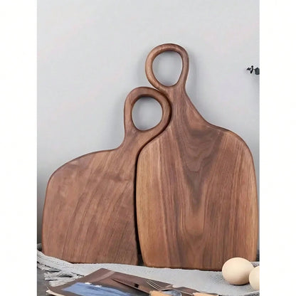 2 PCS Compact Wooden Cutting Board Set For Couples, Small Fruit & Bread Charcuterie Board, Kitchen Decor & Anniversary.