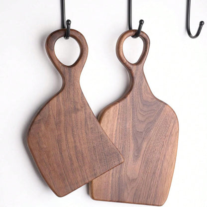 2 PCS Compact Wooden Cutting Board Set For Couples, Small Fruit & Bread Charcuterie Board, Kitchen Decor & Anniversary.