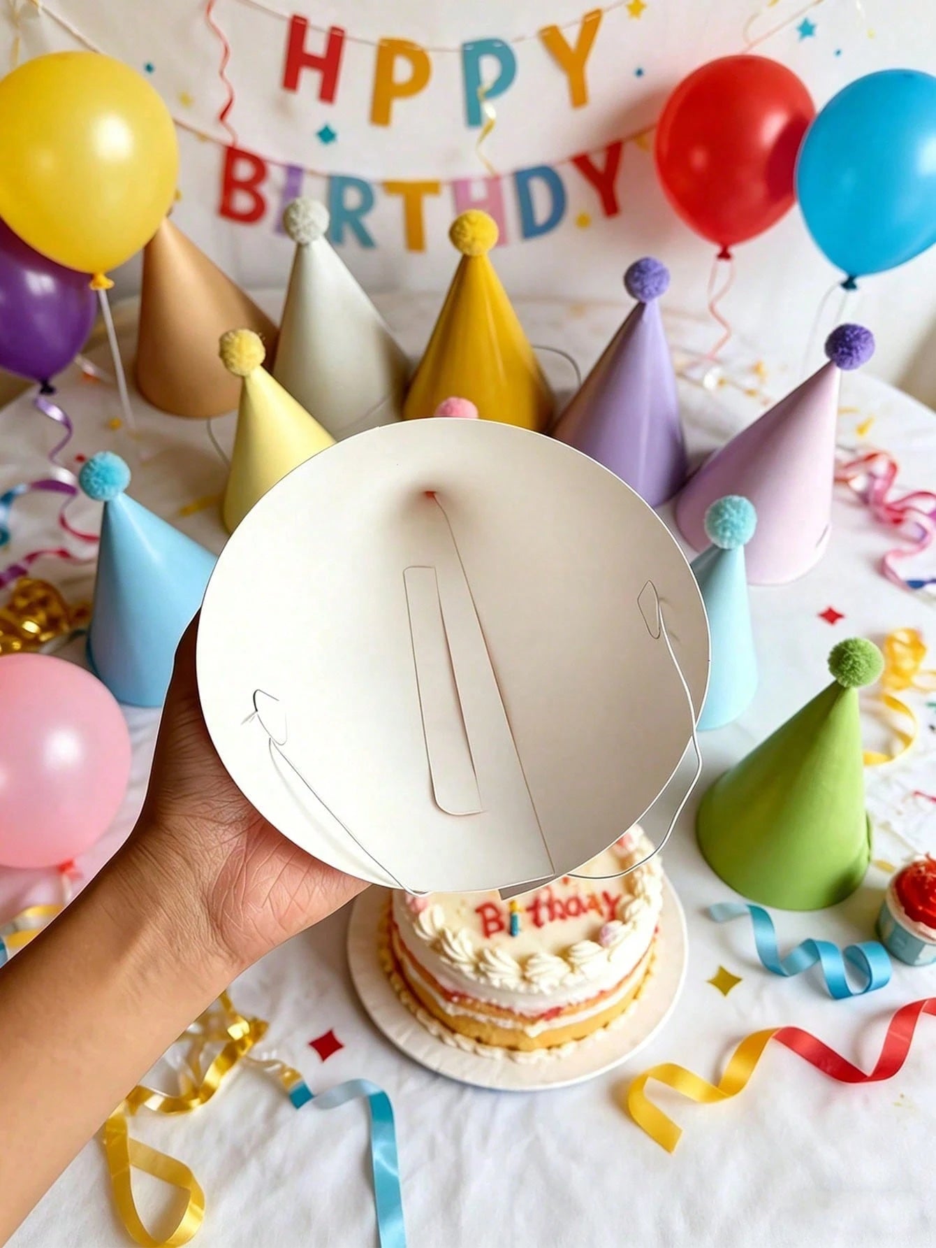 20/10/5/1 Soft Color Party Hats, Birthday Party Cone Hats, Cute Cake Cone Birthday Paper Hats, Cute Crown, Adult Party Hat Set, Bride Bachelorette Party Decoration Hats, Gold Decor Multi-Color Hats, B