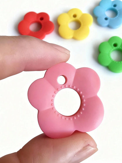 20/16/12/8/6/3/1pc Colorful Flower Keycaps (With Labels), Color-Coded Keycap Covers, Suitable For Home/Office Keyboards; Soft-Touch Keycap Covers With Identification Labels For Quick Key Identificatio