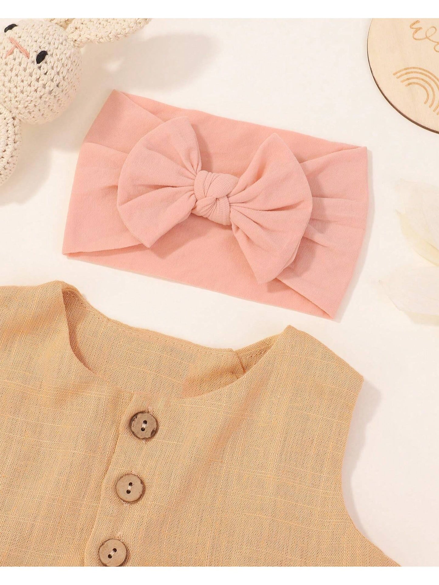20/24 PCS Baby Hair Bow Head Wrap, Turban Knotted Knitted Headbands, Soft Silk Stretchy Hair Bands For Newborn Infant Toddlers