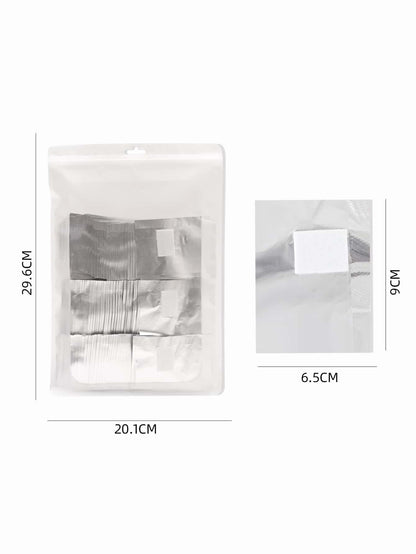 200pcs/Pack Nail Remover Foil Wraps