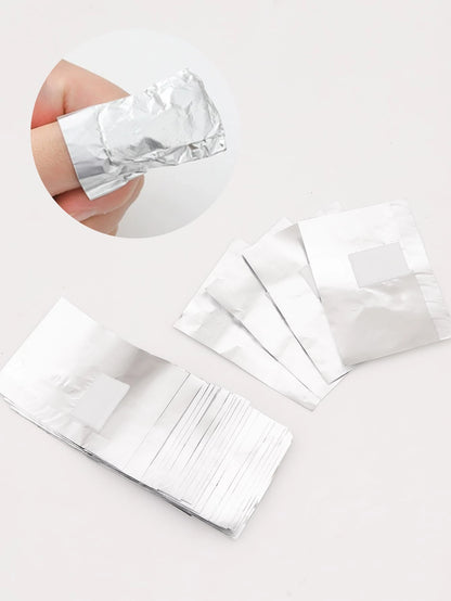 200pcs/Pack Nail Remover Foil Wraps