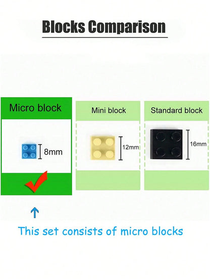 2020+ Pieces Micro Building Blocks Ship Model, High Assembly Difficulty, Collectible Ship Model, Perfect Choice For Home And Office Decoration, 3D Building Blocks Set, Home Decor Building Blocks Model