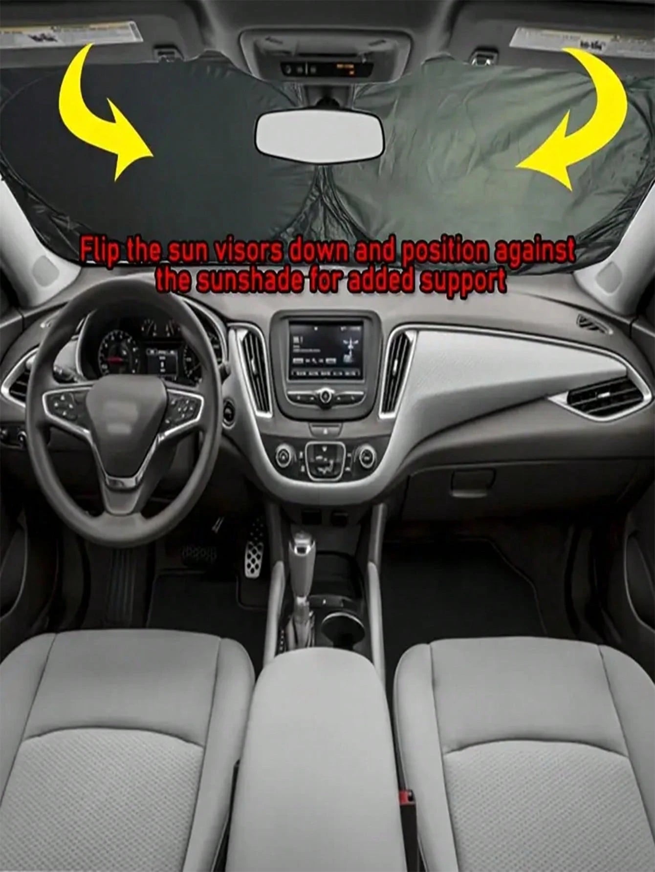 2025 Car Windshield Sun Shade, Foldable Windshield Cover, Blocks UV Rays, Keeps Vehicle Cool, Suitable For Cars & SUVs