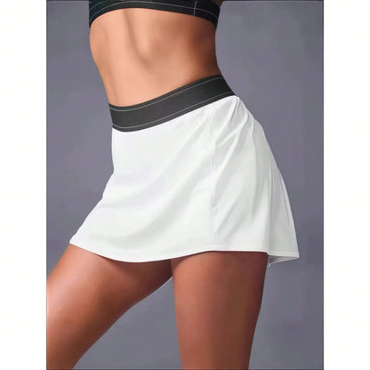 2026 Quick-Drying Tennis Skirt, Outdoor Yoga Short Skirt, Cool, Sun-Proof And Anti-Glare, Comfortable And Casual Sports Short Skirt