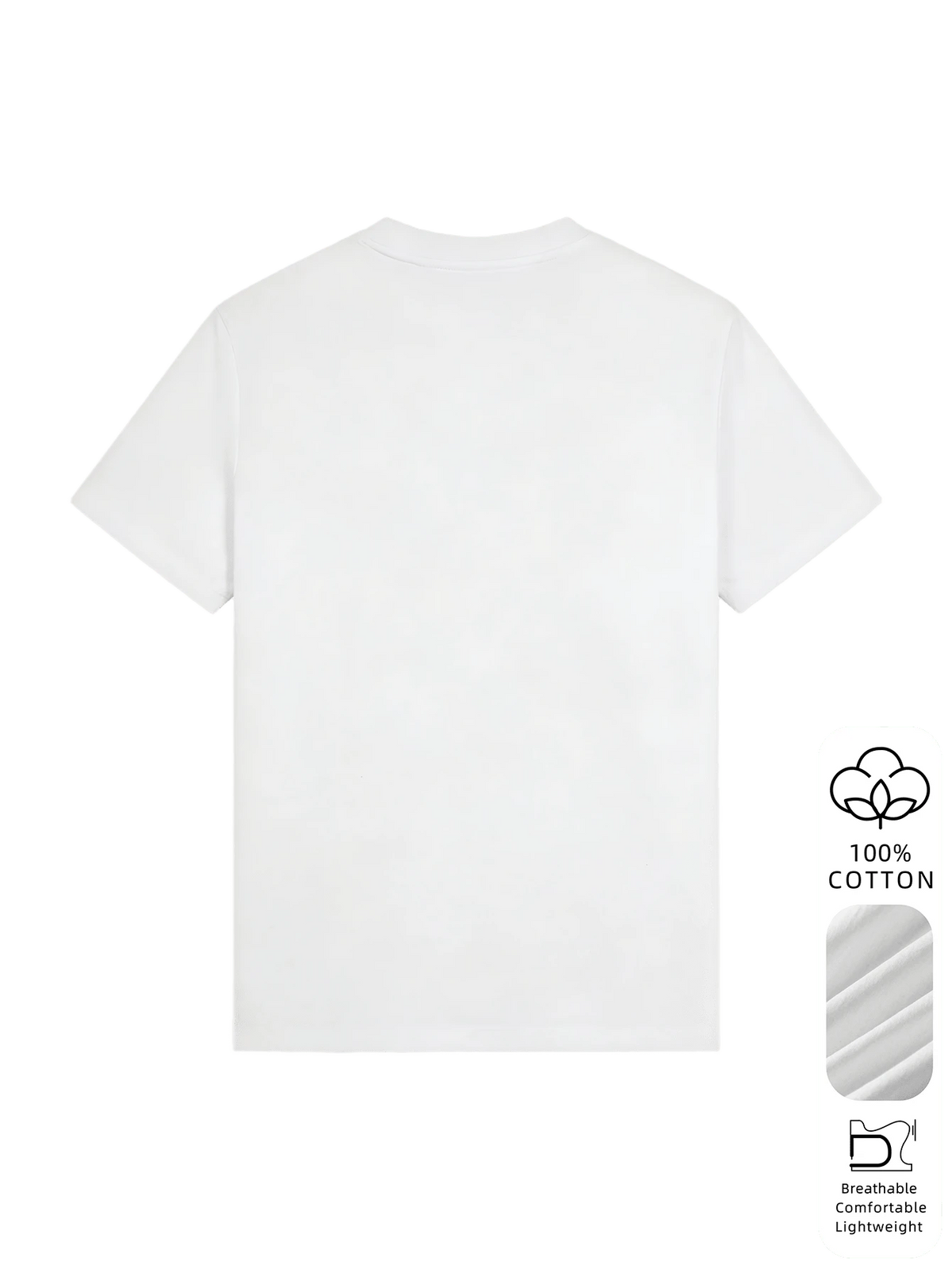 2026 Summer New Women's Los Angeles Letter Print Cotton Loose Short Sleeve T-Shirt, Casual Versatile Top White