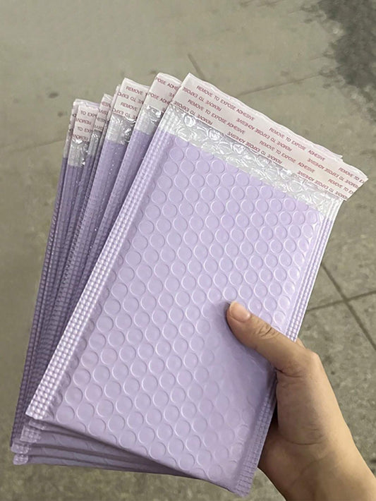 20pcs/Set Purple Bubble Mailers, Padded Poly Bubble Mailers, Packaging For Small Business, Shipping Envelopes, Packaging Bags, Padded Envelopes, Mailing Envelopes, Shipping Supplies Back To School