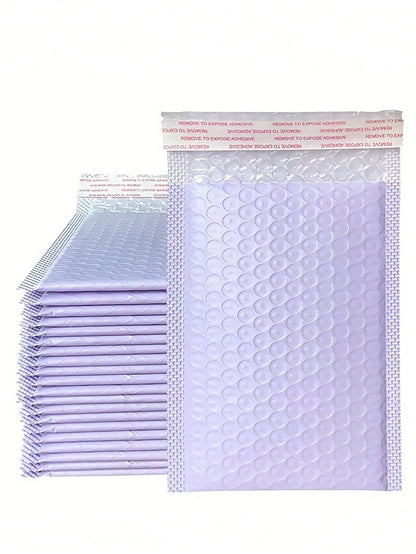 20pcs/Set Purple Bubble Mailers, Padded Poly Bubble Mailers, Packaging For Small Business, Shipping Envelopes, Packaging Bags, Padded Envelopes, Mailing Envelopes, Shipping Supplies Back To School