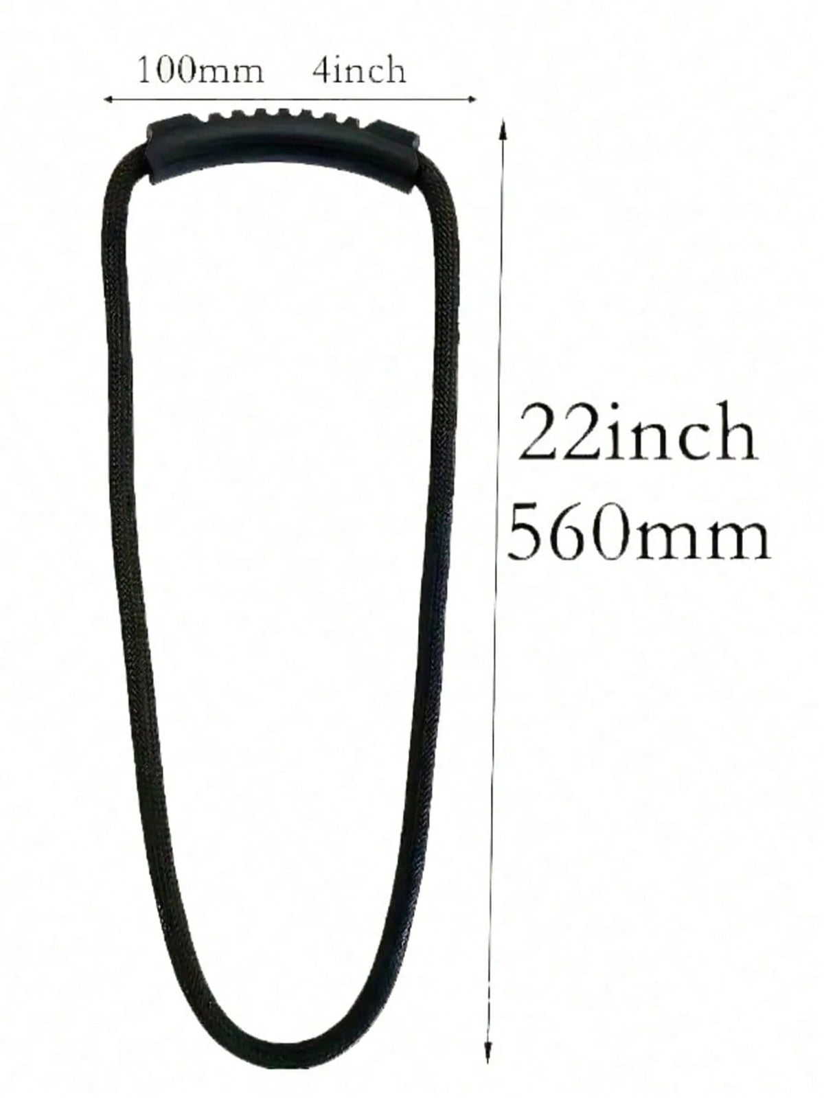 22-Inch Heavy Duty Strap With Easy Grip Handle- Cable Sleeve Organizer, Space Saving For Home, Garage, Boat, RV And More Multipurpose, Easy Storage