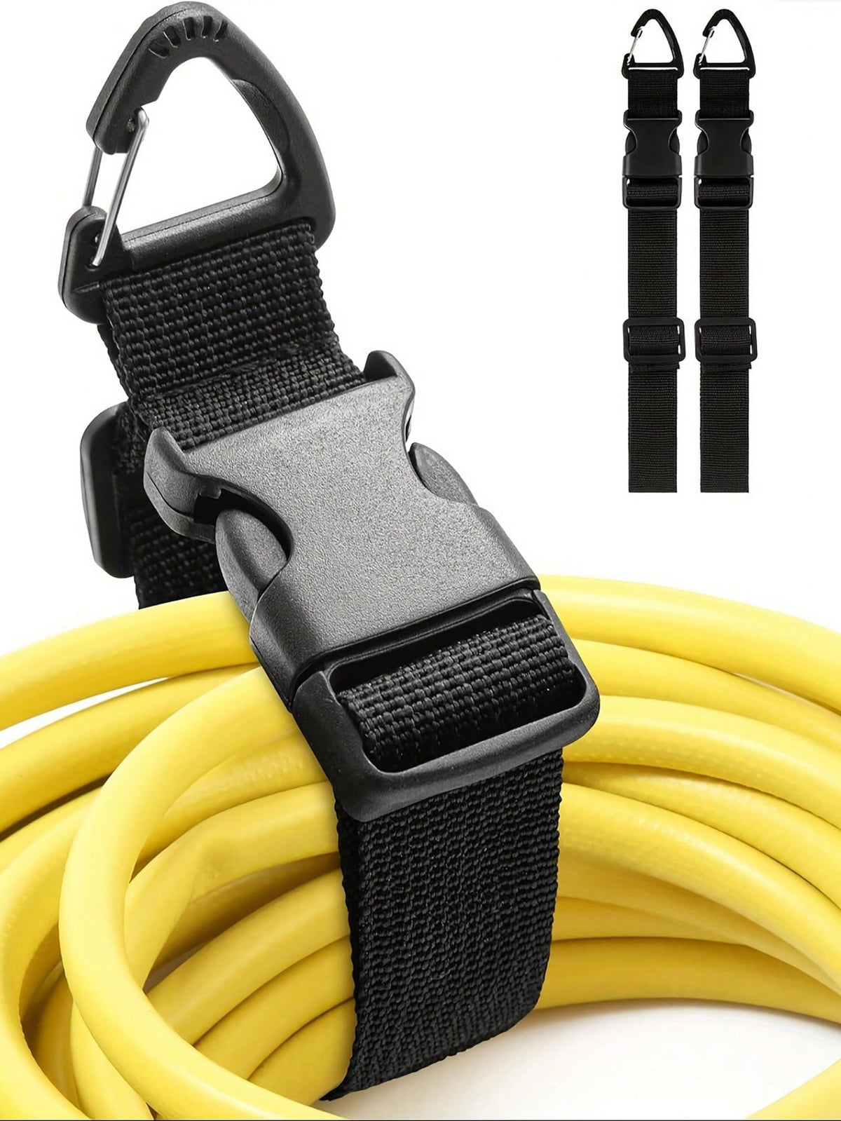 22-Inch Heavy Duty Strap With Easy Grip Handle- Cable Sleeve Organizer, Space Saving For Home, Garage, Boat, RV And More Multipurpose, Easy Storage