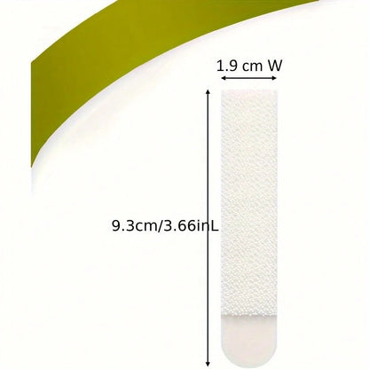 24-Pack Large Picture Hanging Strips- No-Tool Damage-Free Wall Hooks, Strong Adhesive White Tape For Home & Office Decor, Easy Installation On Smooth Surfaces, Toolfree Hanging| Refined Design| Nor