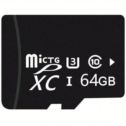256GB TF Memory Card, High Speed Storage Expansion Card Suitable For Surveillance, Phones, MP3 Players, Cameras