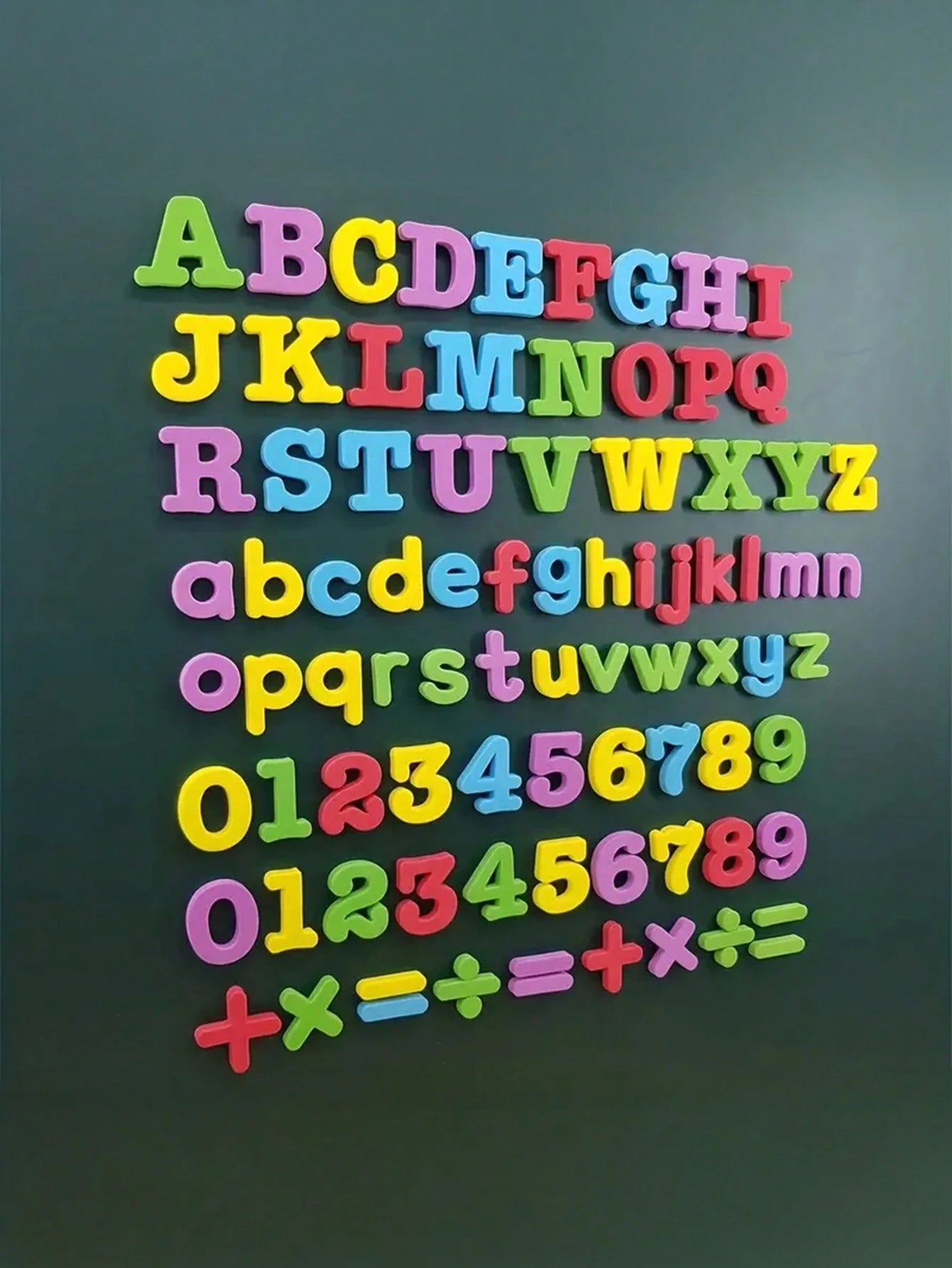26pcs Magnetic Letter Spelling Toy Set- Ideal For Early Language Learning, Spelling And Teaching: Great For School Education And Home Learning Materials, Halloween, Christmas Gifts, Alphabet Fridge M