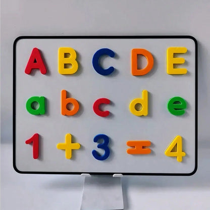 26pcs Magnetic Letter Spelling Toy Set- Ideal For Early Language Learning, Spelling And Teaching: Great For School Education And Home Learning Materials, Halloween, Christmas Gifts, Alphabet Fridge M