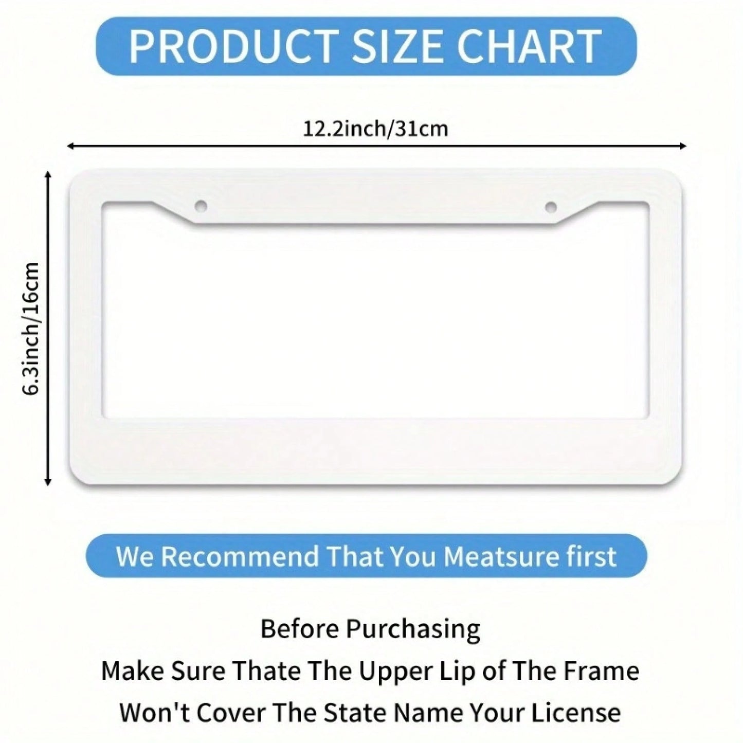 2D Flat Surface, 1 Piece, For Decoration Only, 2D Flat Surface, 1 Piece, For Decoration Only, Alien Space Graffiti Fun License Plate Frame, Car Accessory With Holes And Screws, Universal Aluminum Lice