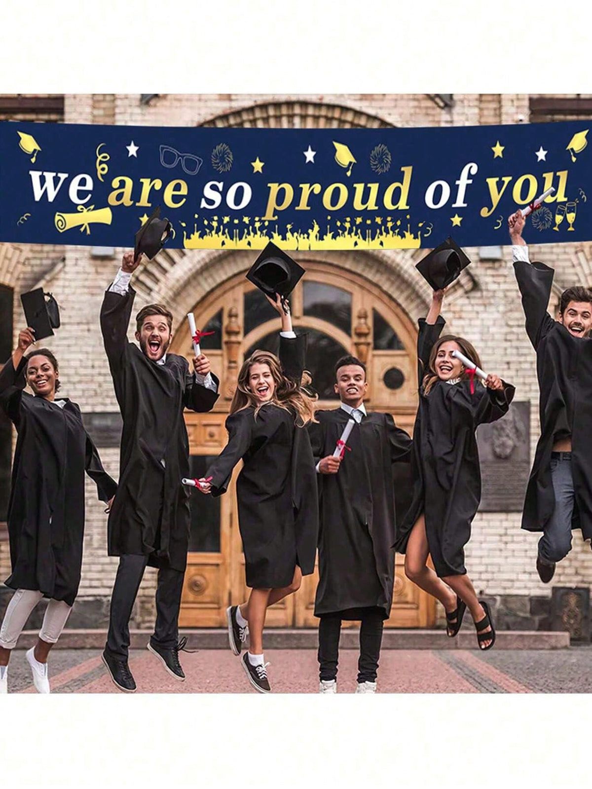 2pcs/1pc Tassel Graduation Cap Gown Set, Suitable For Students Graduation Season, Graduation Party, For Men And Women,Essential For Graduation Party
