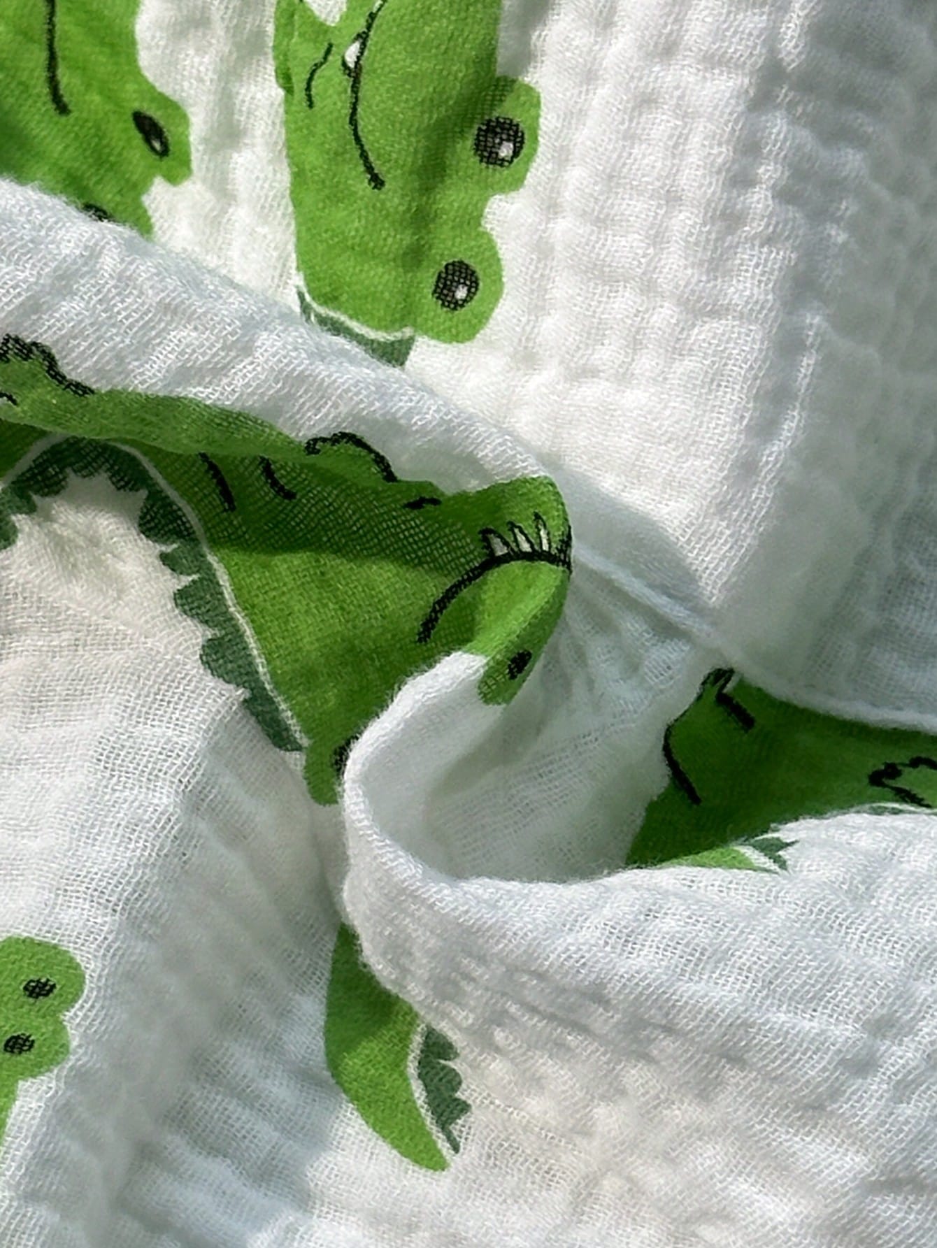 2pcs Baby Boy Summer Cute Crocodile Print Bib Overalls And Hat Set, Newborn Bib Pants, Infant Toddler Bib Pants, Boys Summer Bib Pants And Hat, Unisex