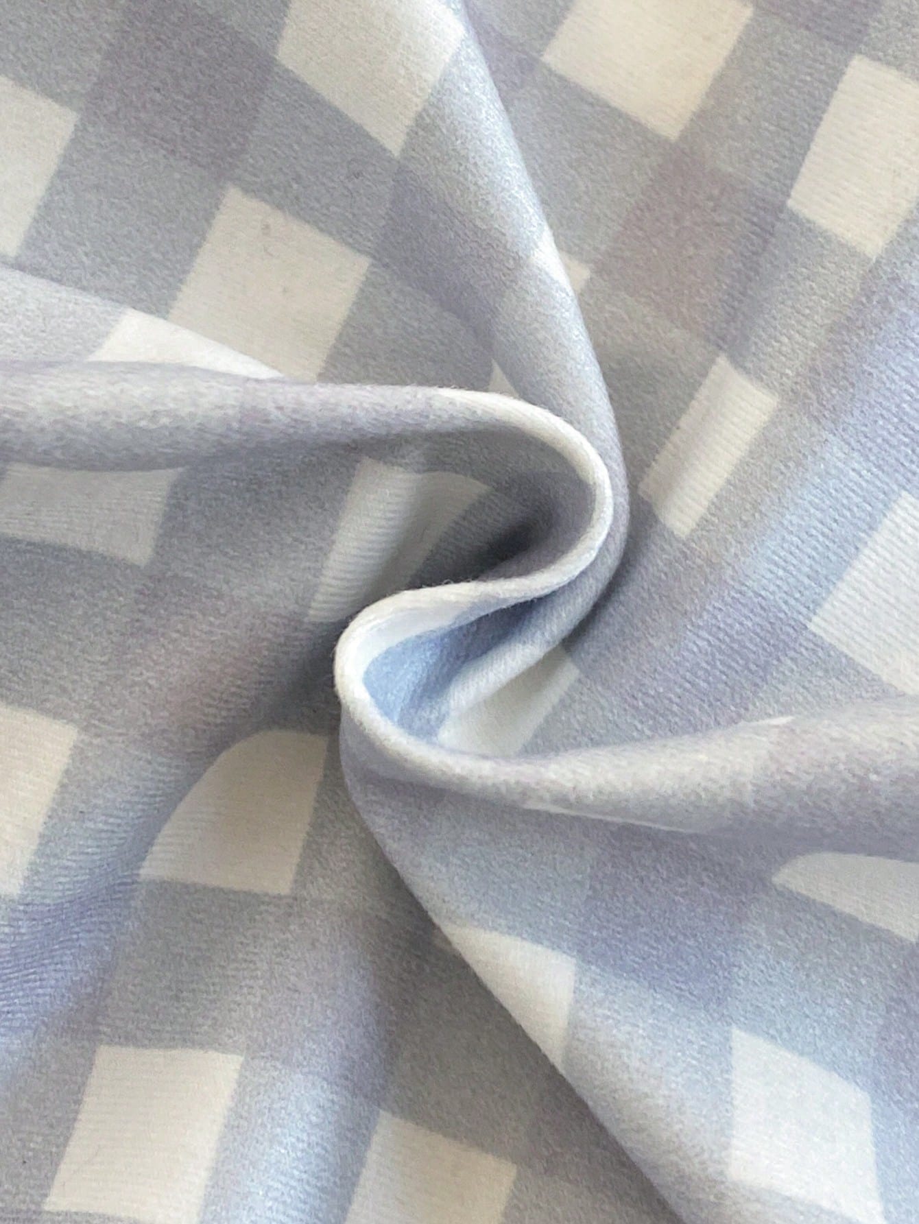 2pcs Baby/Toddler Boys' Plaid Pajama Set,Blue And White Striped,Winter,Cute,Lounge,Checkered Short Sleeve Top And Pants With Pocket For Baby Boy