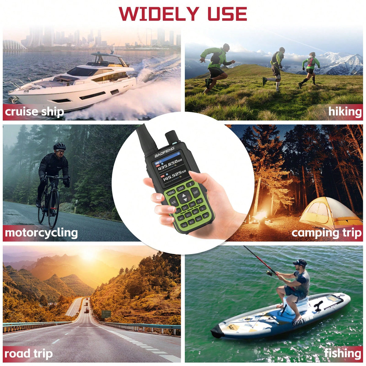 2pcs BAOFENG MINI 5 Lightweight Walkie Talkie Set, With 701 Antenna*2, 7-Color Antenna Rings, Electronic Outdoor Communication Device, Portable And Easy To Carry, Suitable For Fishing, Hiking, Hotel