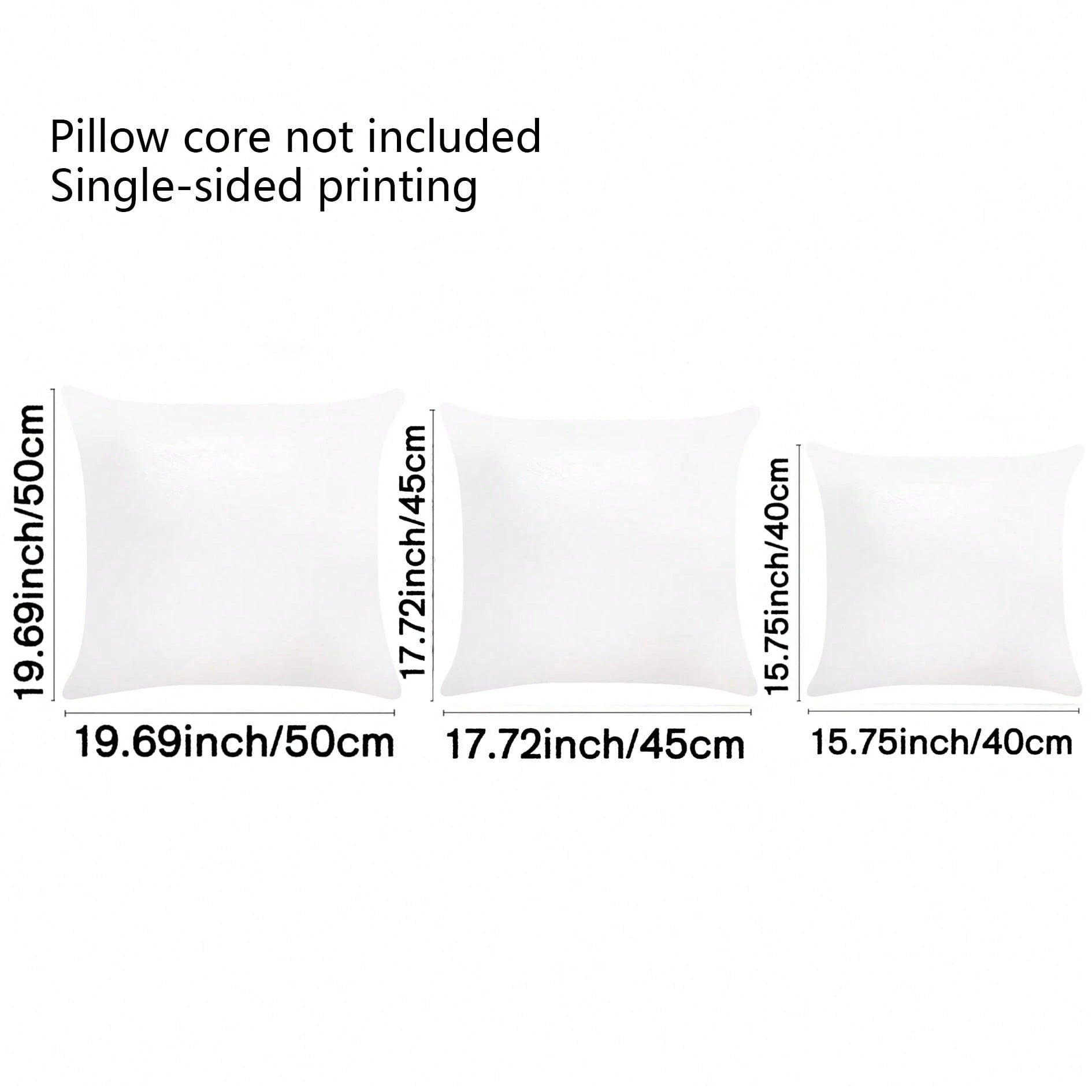 2pcs Black And White Retro Geometric Pattern Decorative Pillow Covers, Sofa Cushion Covers (Square Pattern), Single-Sided Print, Without Pillow Insert (16inX16in, 18inX18in, 20inX20in)