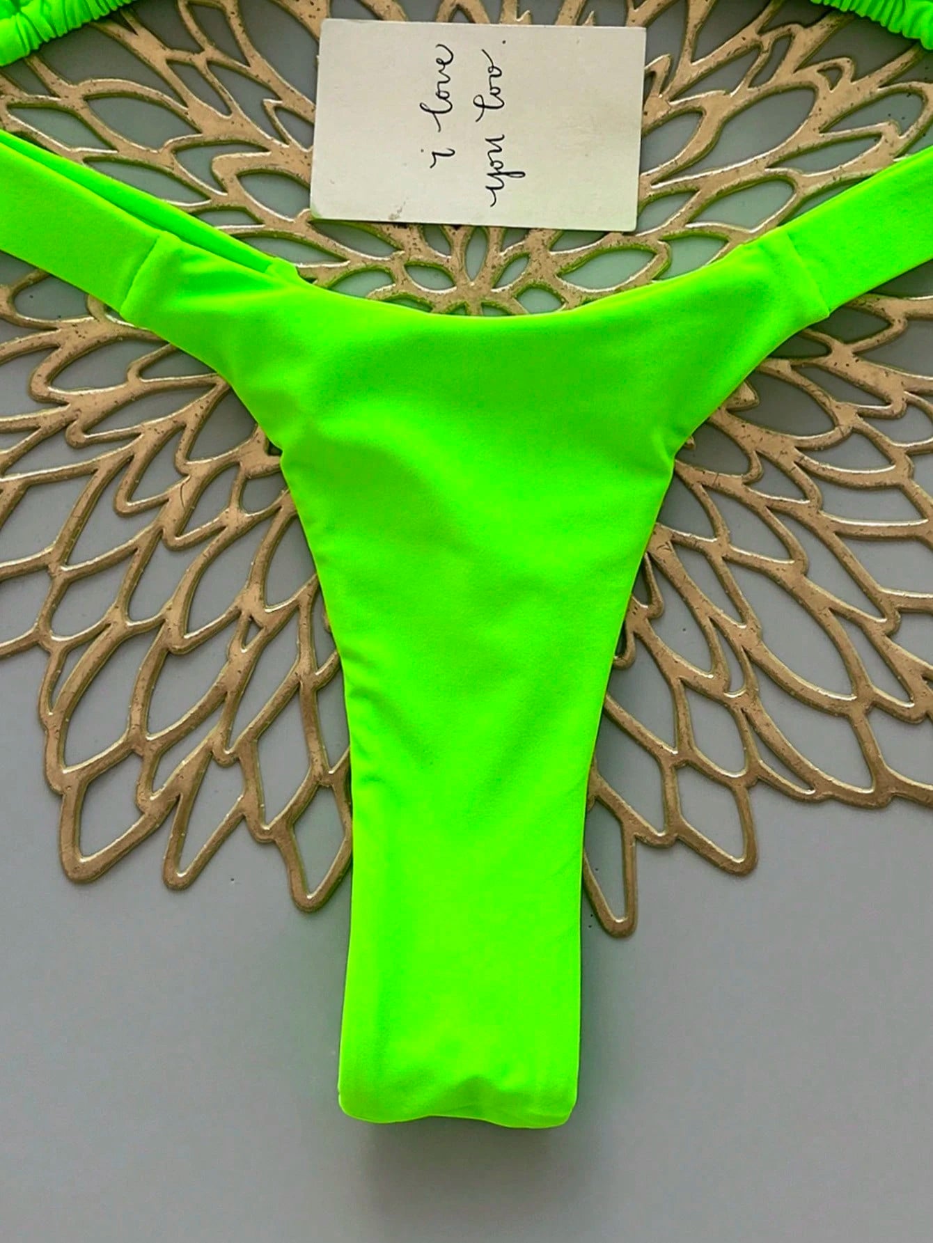 2pcs Heart Beach Casual Cute Elegant Sexy Bohemian Braided Lace-Up Bikini Swimsuit For Beach Vacation Spring Summer