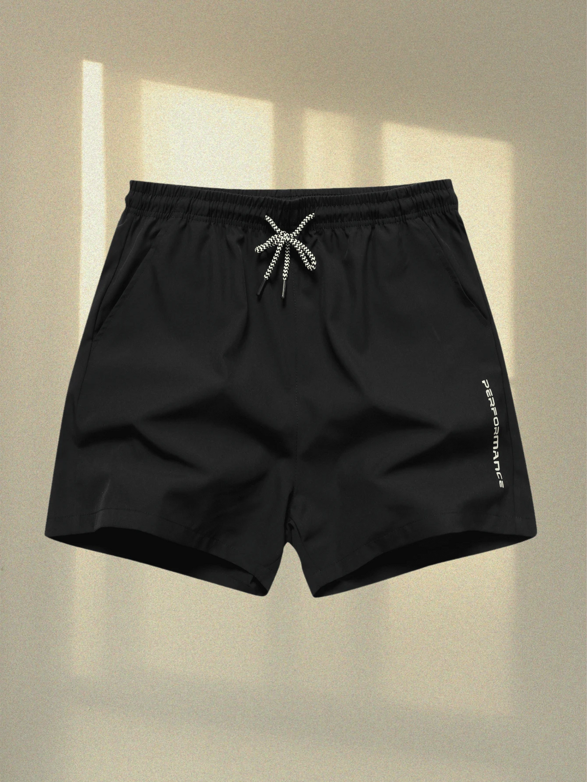 2pcs Men's Sports Shorts With Drawstring Waist And Side Pockets, Suitable For Running, Basketball, Fitness And Other Sports, Athleisure