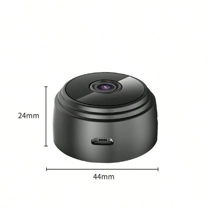 2pcs Mini Camera, High-Definition Hidden Wireless Camera With Bracket, Supporting WIFI Connection, Can Be Controlled By Mobile Application For Viewing And Monitoring, Suitable For Living Room, Office