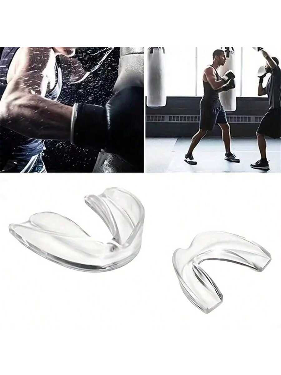 2pcs Mouth Guards, Multi-Functional Boxing And SandaCombat Sports Mouth Guards, Night Anti-Grinding BracesProtect Your Teeth While You Sleep