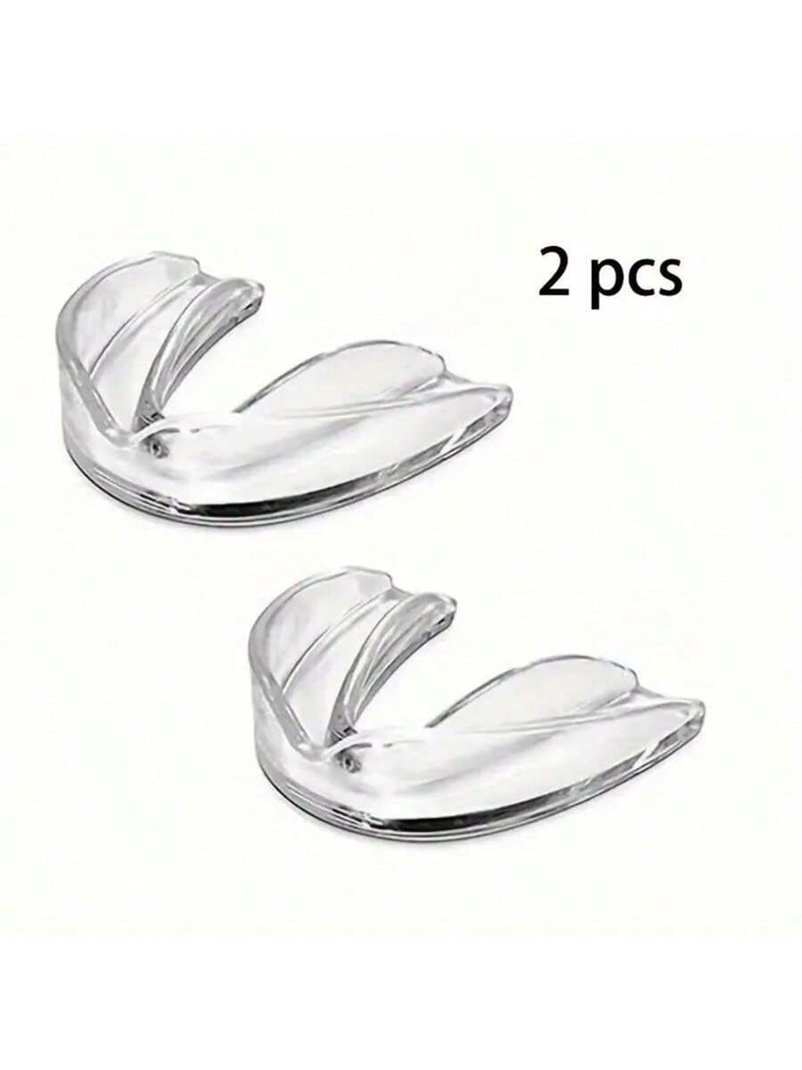 2pcs Mouth Guards, Multi-Functional Boxing And SandaCombat Sports Mouth Guards, Night Anti-Grinding BracesProtect Your Teeth While You Sleep