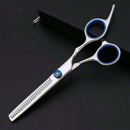 2PCS Professional Hair Cutting Scissors Set- Salon-Grade Stainless Steel Shears For Home & DIY Haircuts- Sharp Blades For Thinning, Trimming, Styling- Barber & Hairstylist Tools