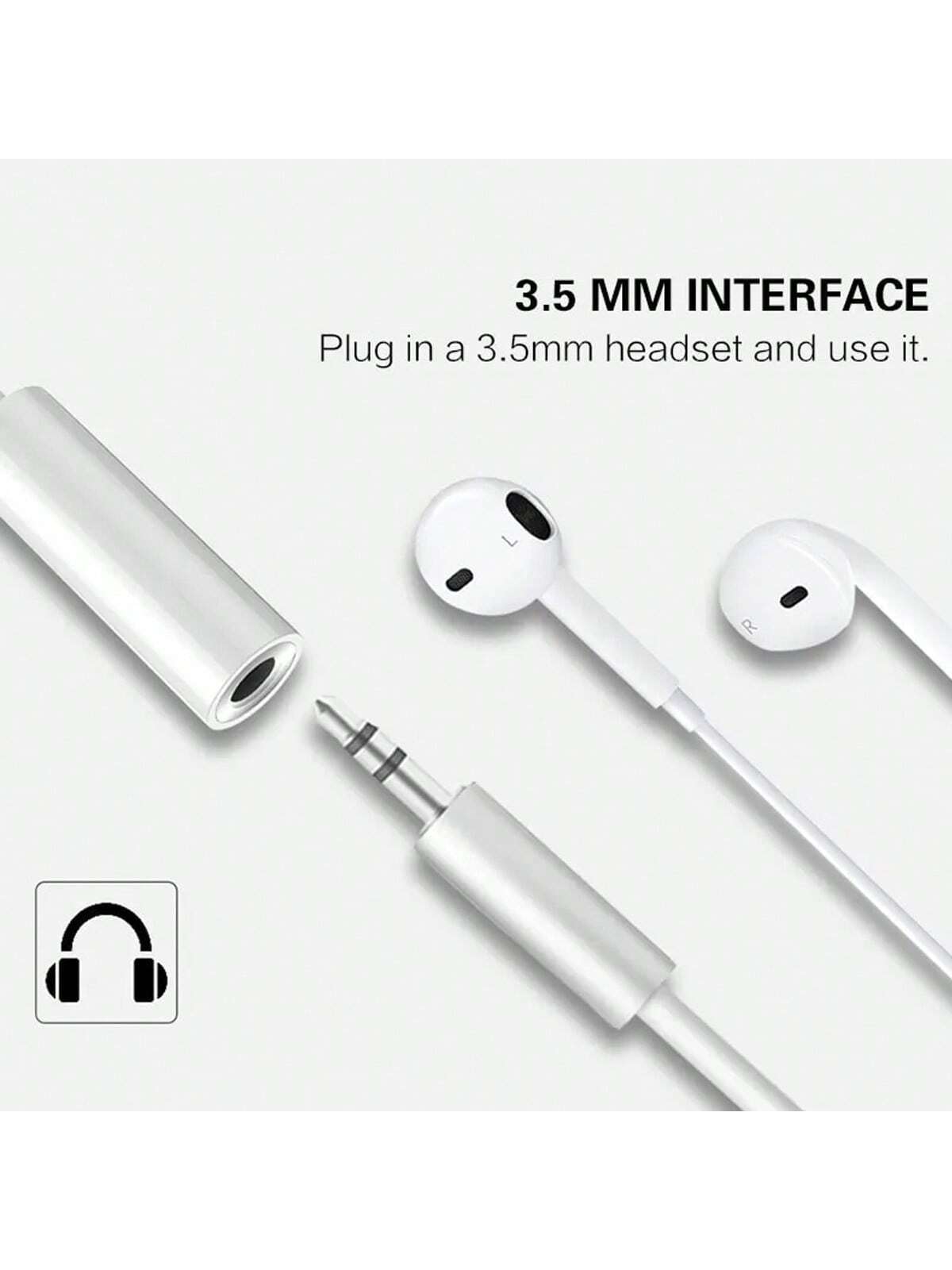 2pcs USB-C To 3.5mm Headphone Jack Adapter, Aux Audio Dongle Cable Compatible With IPhone 16 Pro Max/16 Pro/16 Plus/16/15, S25/S24/S23/S22/S21 Ultra Plus, Series