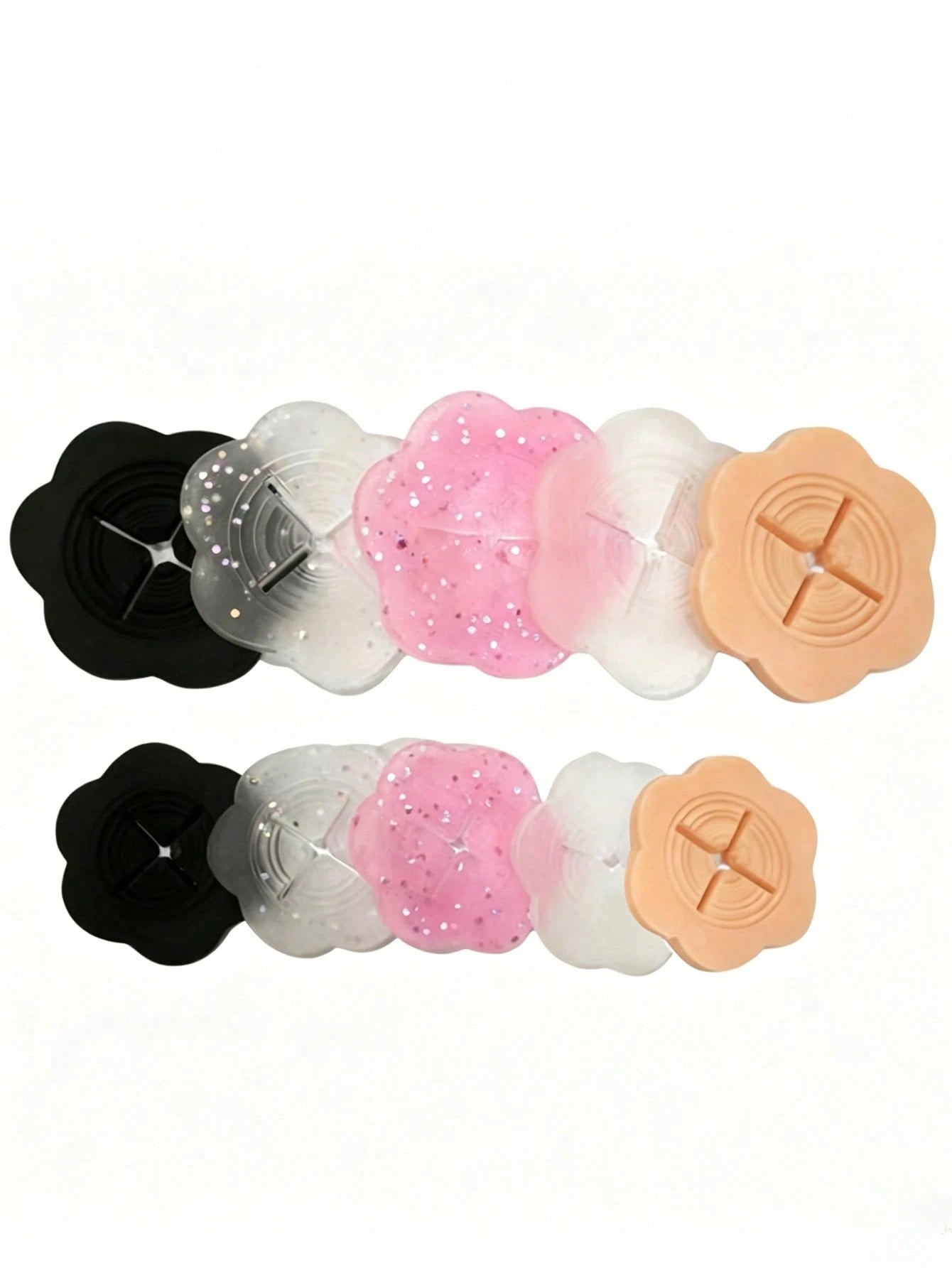 2pcs Women's Multi-Functional Clothing Buttons, Waistline Fastener Accessories For Short Sleeve Or Skirt Clothing
